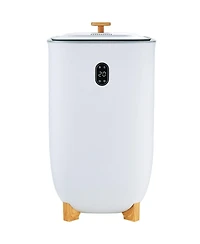 Ecooso Towel Warmer for Bathroom, 35L Large Bucket Dryer with Auto Shut-Off, Fits 6 Oversized Towels, Blankets, Clothes, and Bathrobes for Spa Use