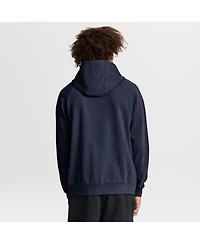 Jordan Men's Navy North Carolina Tar Heels 2025 Courtside Basketball Practice Raglan Dri-fit Hoodie