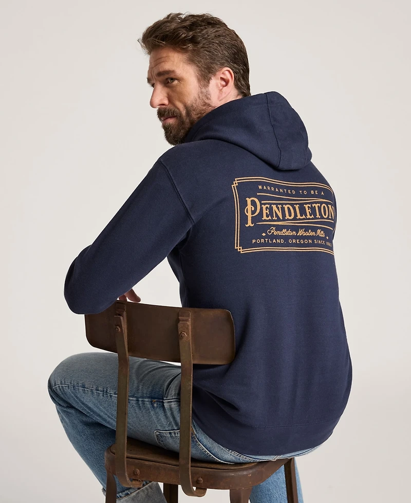 Pendleton Men's Heritage Long Sleeve Logo Graphic Hoodie