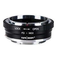 K&F Concept Cooper Mount Fd-nex Ii High Precision Lens Adapter