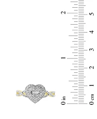 Macy's White Baguette Diamond Ring (1/3 ct. t.w.) in 10k Yellow Gold