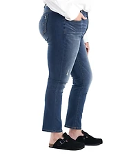 Slink Jeans Women's Denim High Rise Straight Leg 30" inseam - Maggie