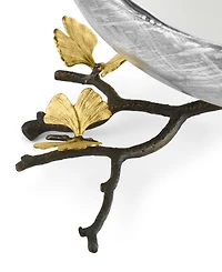 Michael Aram Butterfly Ginkgo Medium Footed Centerpiece Bowl