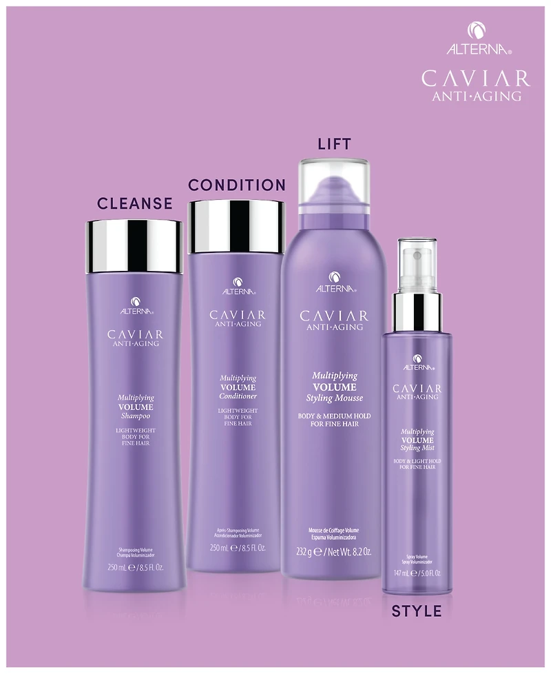 Alterna Caviar Multiplying Volume Styling Mousse, 8.2 oz.