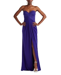 Tadashi Shoji Women's Leni Strapless Sweetheart Gown Dress