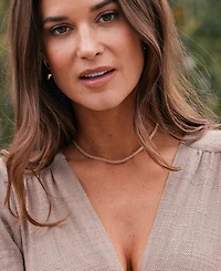 brook & york Priya Tennis Necklace