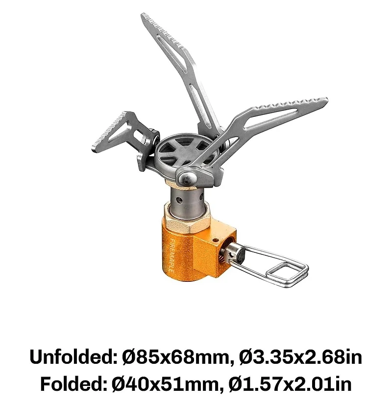 Aofar Fms-300T Portable Stove Ultra Light, Hiking Stove Titanium for Backpacking Camping Outdoor