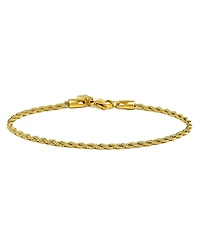 Vincero Rope Bracelet - 3mm - Gold