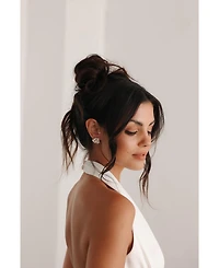 Untamed Petals Sublime Freshwater Pearl Stud Earrings