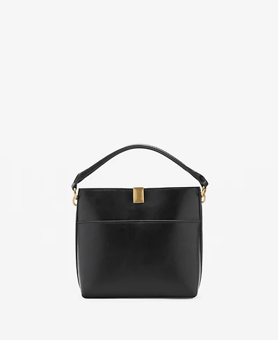 Mango Women's Metal Detail Bucket Bag