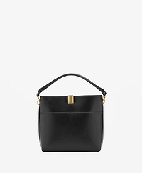 Mango Women's Metal Detail Bucket Bag