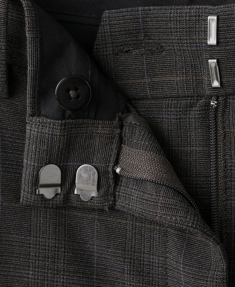 Mango Women's Check Pleated Pants