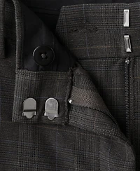 Mango Women's Check Pleated Pants