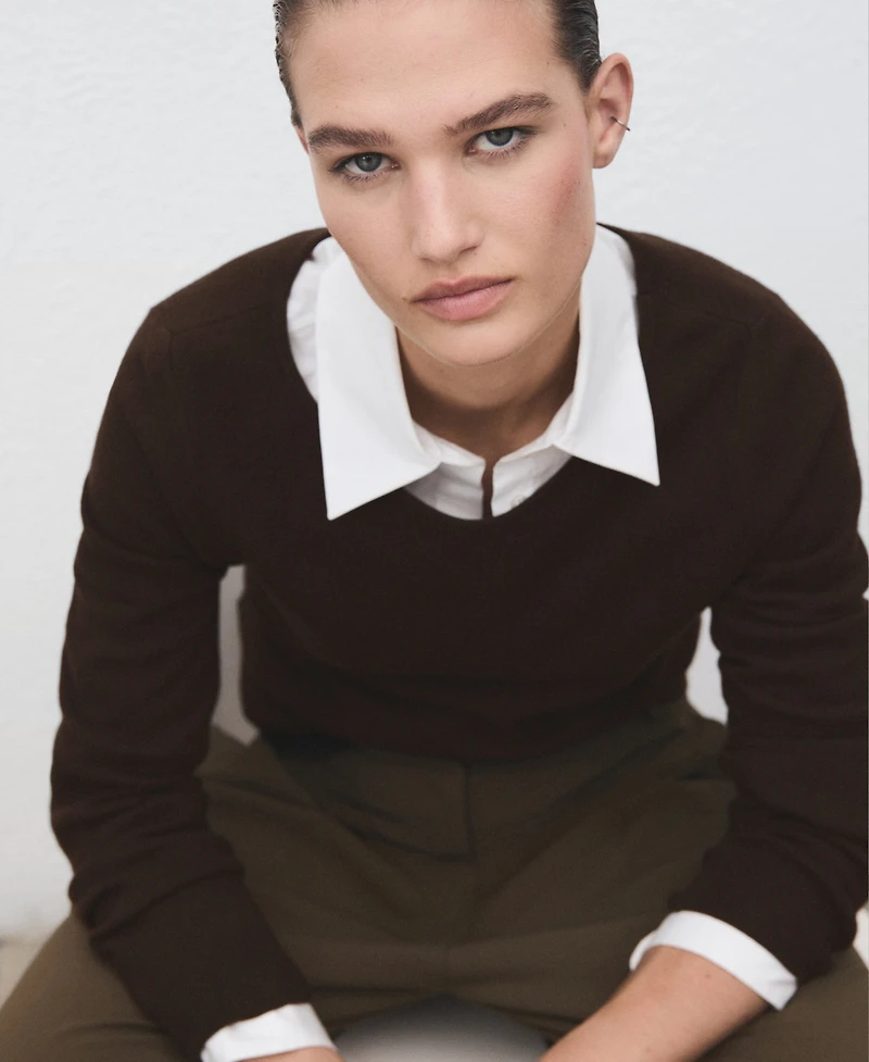 Mango Women's Fine-Knit Sweater