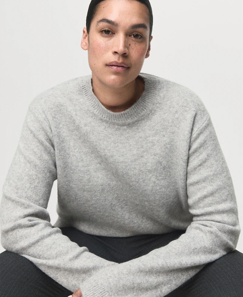 Mango Women's Medium-Knit Sweater