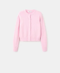 Mango Women's Knitted Button Cardigan