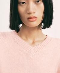 Mango Women's V-Neck Knit Sweater