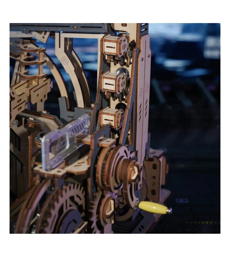 Flash Popup Diy 3D Moving Gears Puzzle - Marble SpacePort