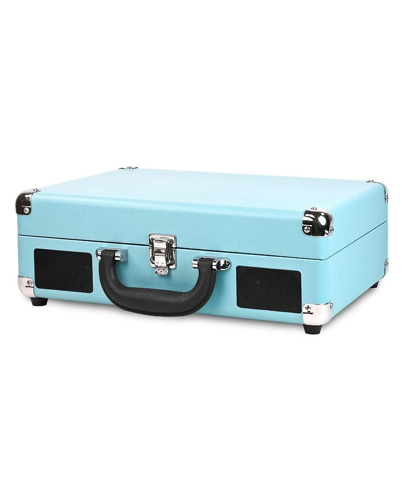 Victrola Journey Bluetooth Suitcase Record Player with 3-speed Turntable