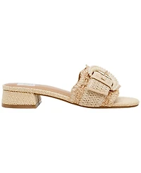 Dv Dolce Vita Women's Nillz Buckle Slide Low Block Heel Dress Sandals