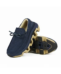 Pinnip Men's Genuine Suede Winter Loafers