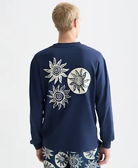 Scotch & Soda Men's Back Artwork Long-Sleeve Sweatshirt