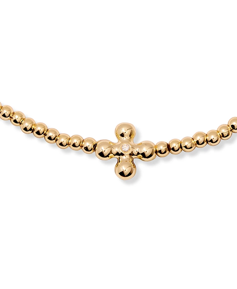 brook & york Rylee Beaded Cross Bracelet