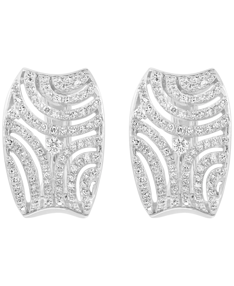 Effy Collection Diamond Earring (3/4 ct. t.w.) in 14k White Gold