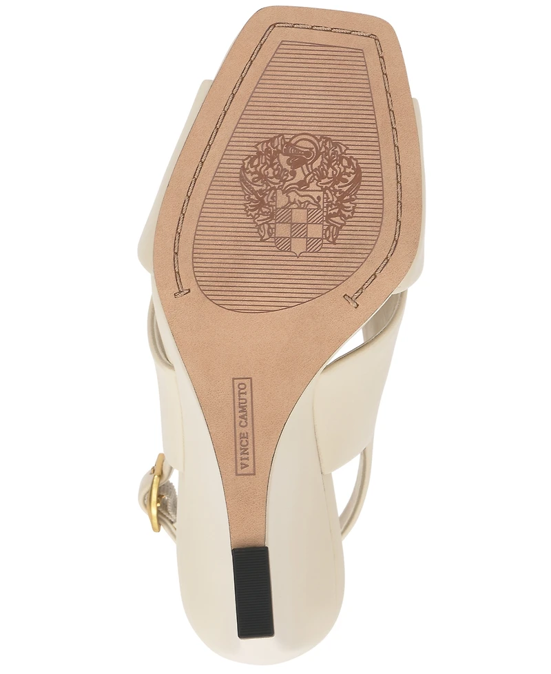 Vince Camuto Women's Ameira Cross Strap Wedge Heel Sandals