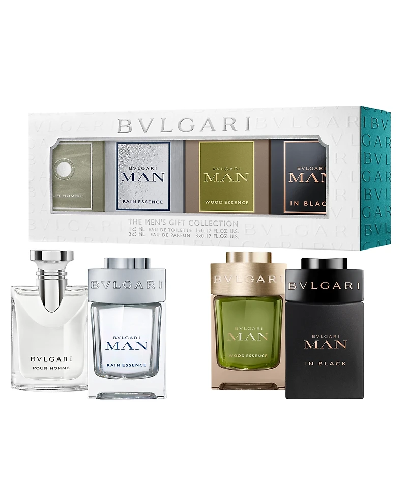 Bvlgari 4-Pc. Men's Mini Gift Set