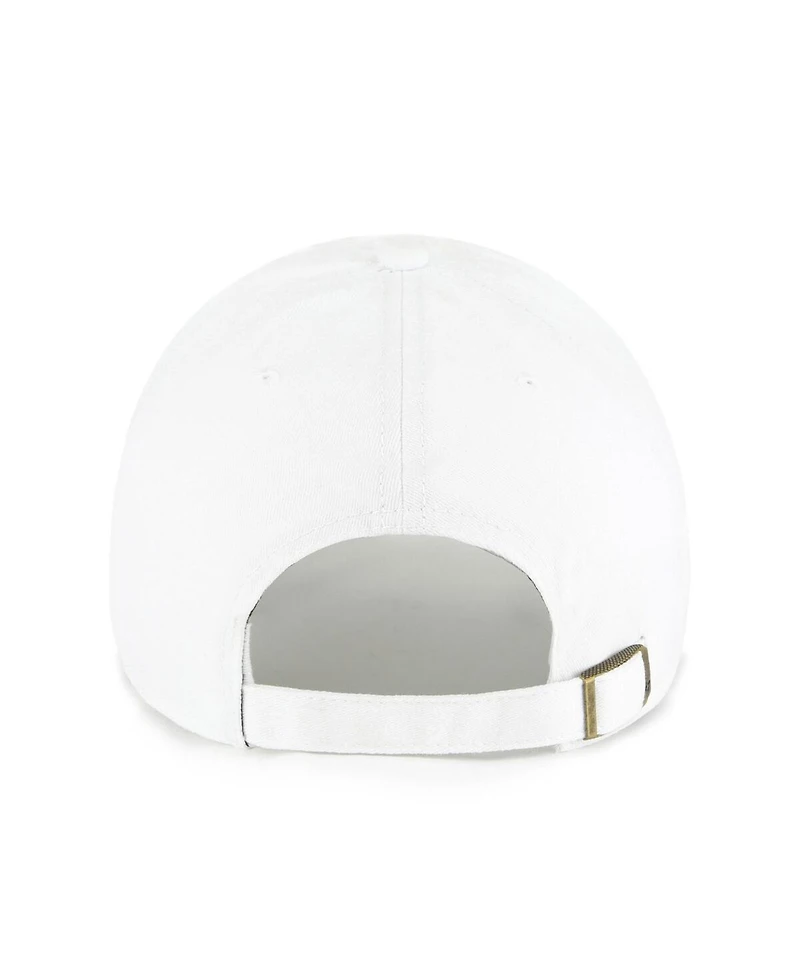 '47 Brand Women's White Boston Bruins Confetti Clean Up Adjustable Hat