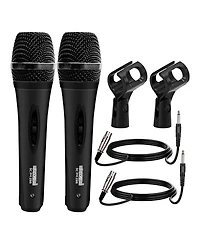 5 Core Xlr Microphone Dynamic Mic Karaoke Singing Studio Mics Handheld Microphone