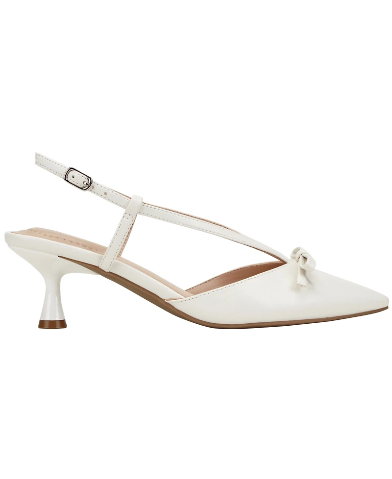 Bandolino Women's Macruz Slingback Kitten Heel Pumps