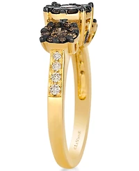 Le Vian Nude Diamond (0.12 ct. t.w.) and Chocolate Diamond (0.88 ct. t.w.) Ring in 14k Honey Gold