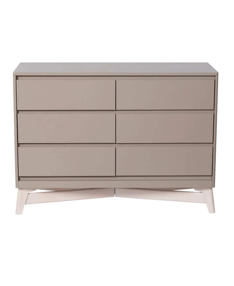Little Seeds Baby Neutral Pala 6-Drawer Dresser