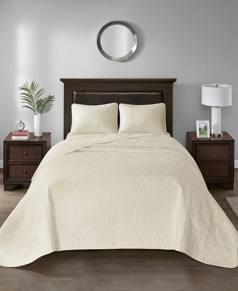 Madison Park Quebec Quilted 2-Pc. Bedspread Set, Twin