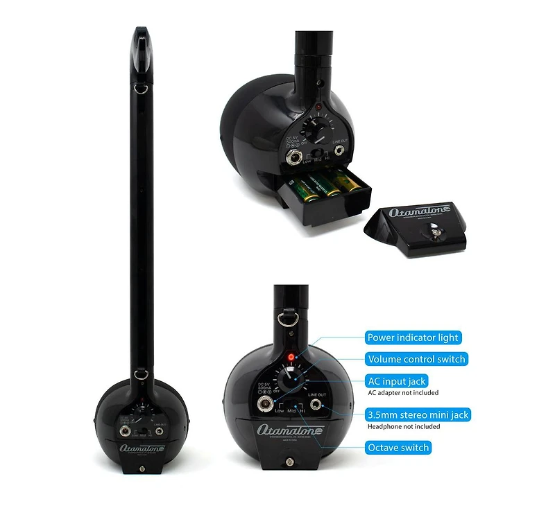 Otamatone Deluxe Series Electronic Musical Instrument Large Synthesizer Digital Educational Music from Japan for Cool Stuff Gift