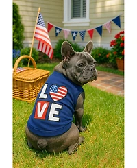 Parisian Pet Love Usa Dog and Cat Tee