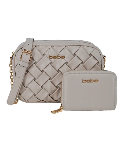 Bebe Women's Luca Small Camera Bag with Wallet