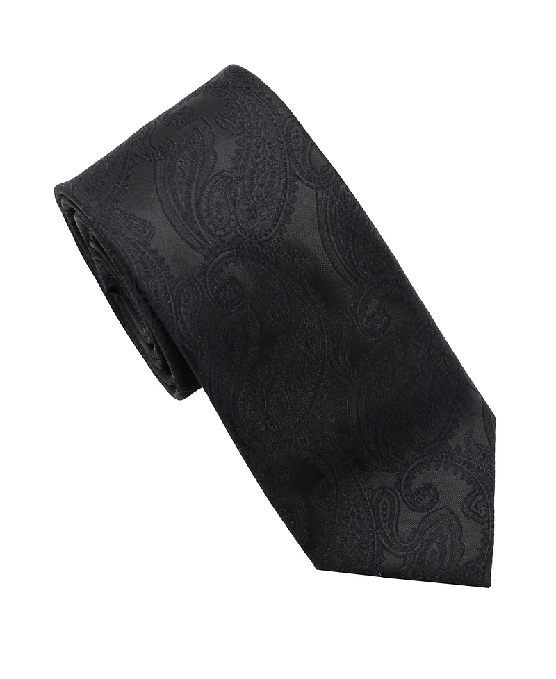 Karl Lagerfeld Paris Men's Glen Plaid Pattern Classic Tie