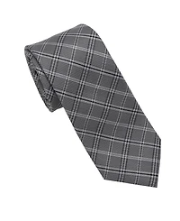 Karl Lagerfeld Paris Men's Glen Plaid Pattern Classic Tie