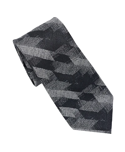 Karl Lagerfeld Paris Men's Sparkle Herringbone Pattern Classic Tie