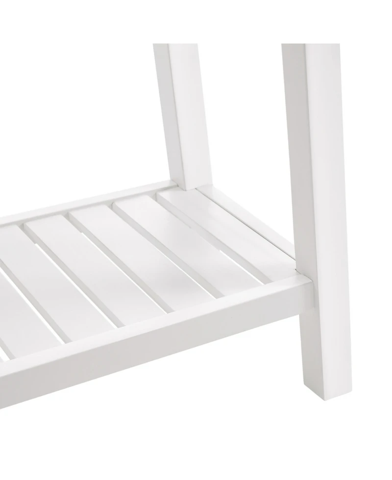 Alaterre Furniture 18" Wood Dorset Bench Stool