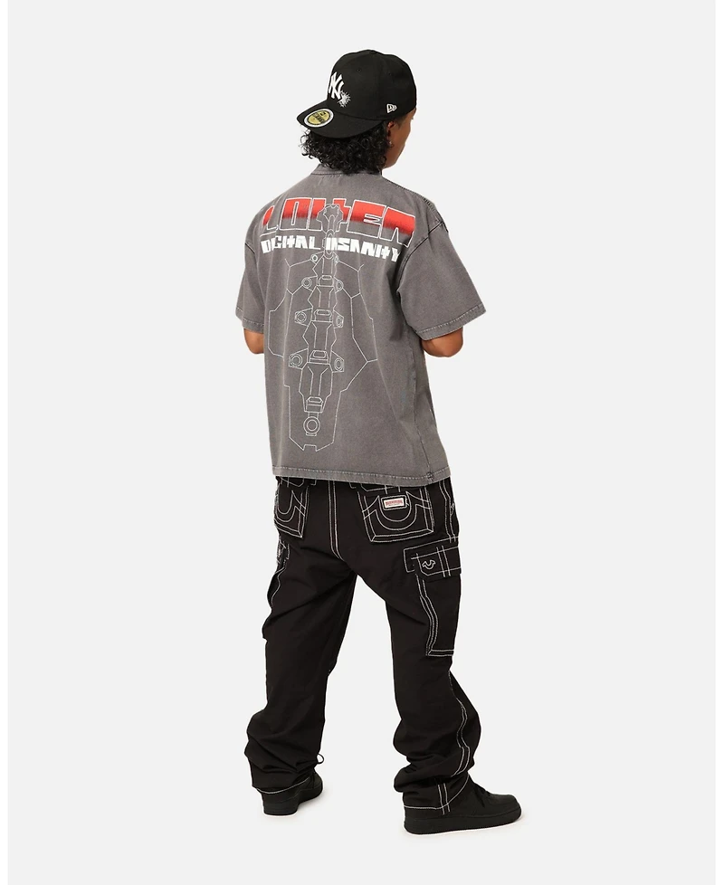 Loiter Men's Digital Insanity Vintage T-Shirt
