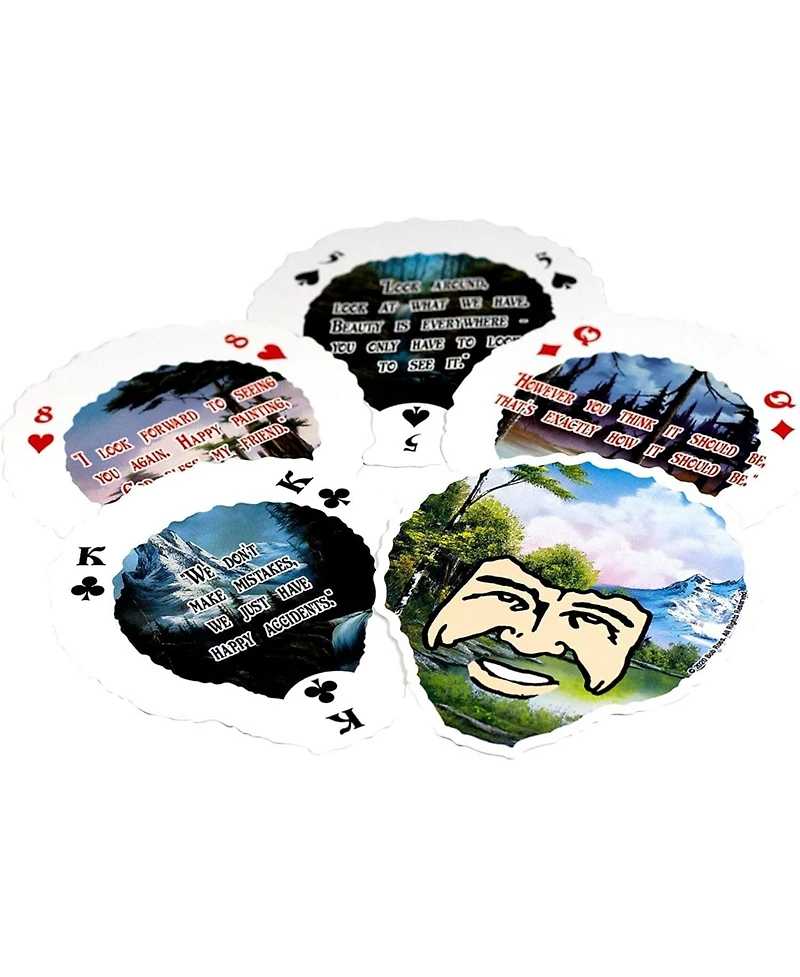 Nmr DistributionBob Ross-Shaped Playing Cards