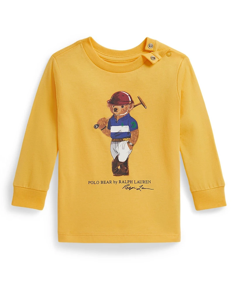 Polo Ralph Lauren Baby Boy Long-Sleeve Crewneck T-Shirt