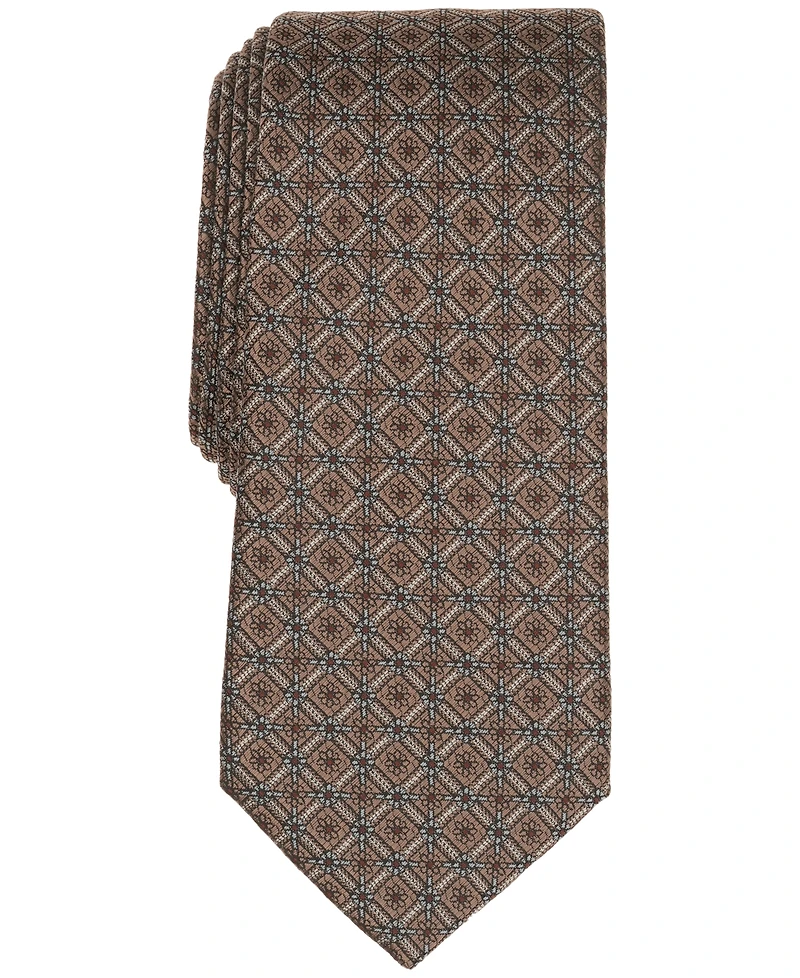 Alfani Men's Salton Geo-Pattern Tie, Exclusively at Macy's