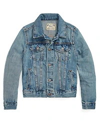 Polo Ralph Lauren Girls' 7-16 Denim Trucker Jacket