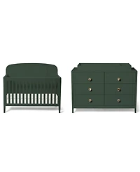 Little Seeds Baby Neutral Briar 6-In-1 Convertible Crib
