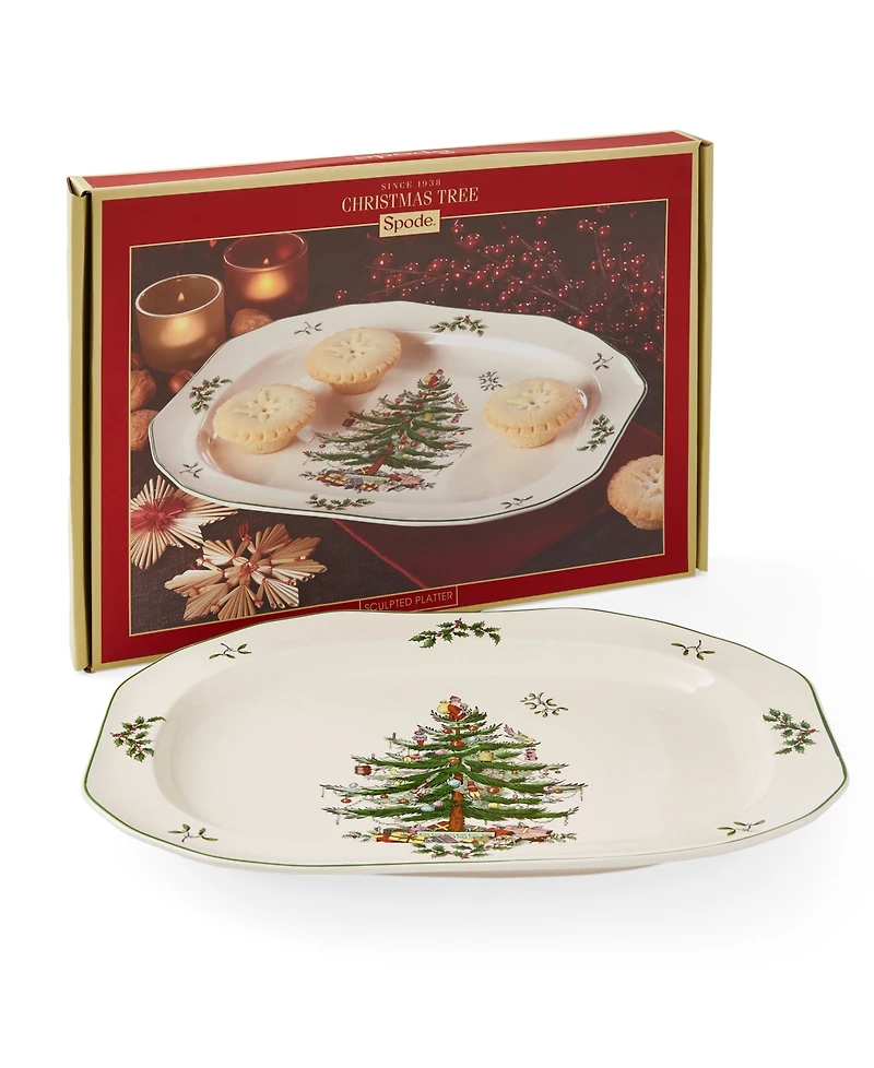 Spode Christmas Tree Oval Platter